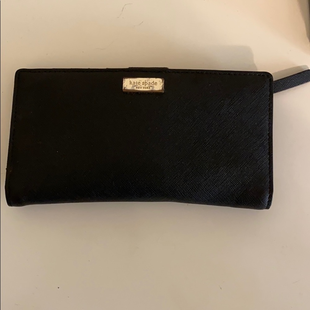 Kate spade black wallet